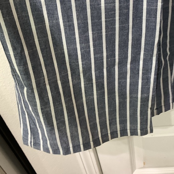 LYDELL Striped Jumpsuit with White Top small - Picture 7 of 8